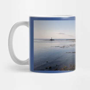 St Mary's Island and a calm North Sea Mug